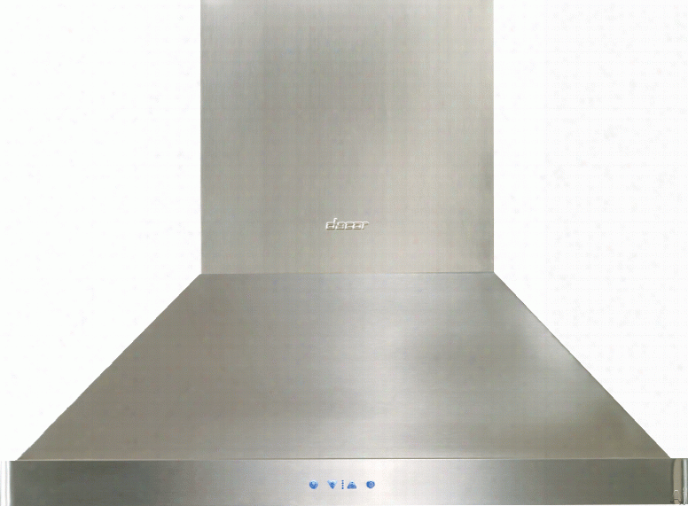 Dacor Discovery Dhi361 36 Inch Island Mount Range Hood With 600 Cfm Internal Blower, Halogen Lighting And Variable Speed Controls