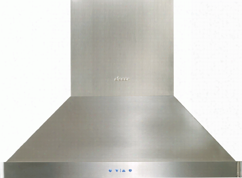 Dacor Discovery Dhi482 48 Inch Island Mount Range Hood With 1200 Cfm Internal Blower, Halogen Lighting And Variable Speed Controls