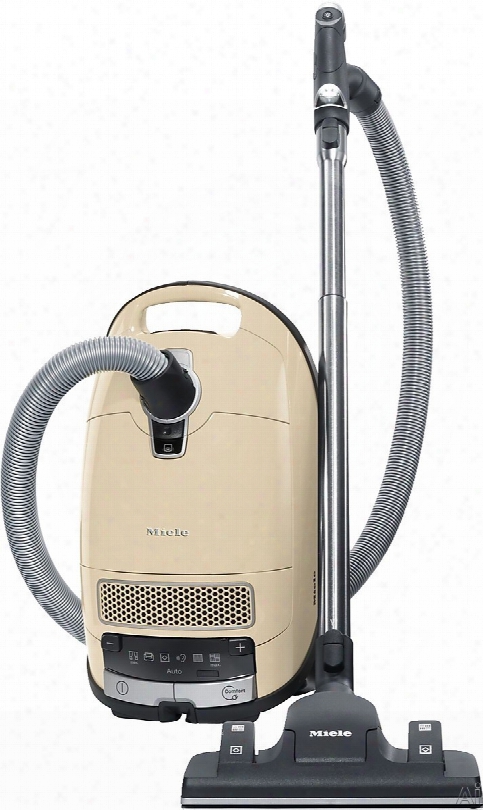 Miele 41gje031usa Complete C3 Alize Canister Vacuum Cleaner With Dynamicdrive Castors, Integrated Led Light And Practical Locking System