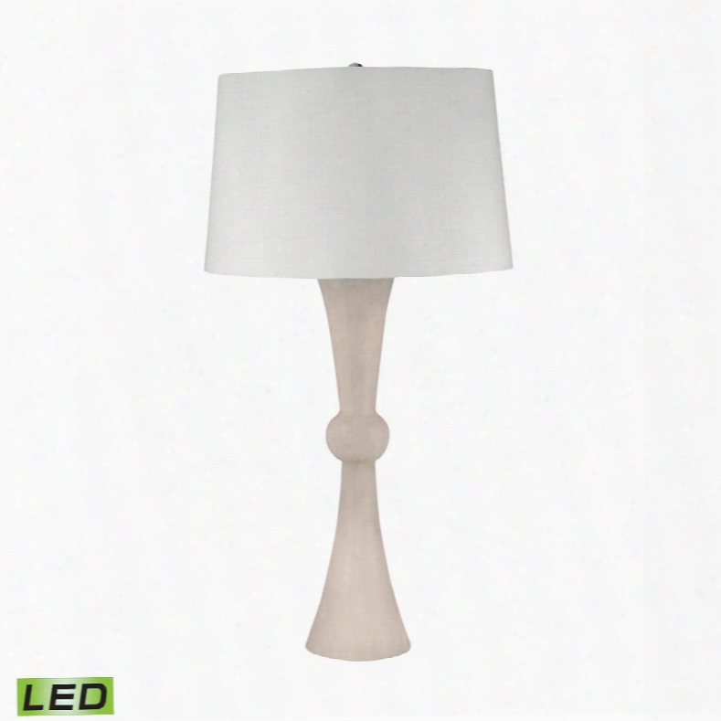 100-led Alabaster Hour Glass Led Table Lamp Alabaster