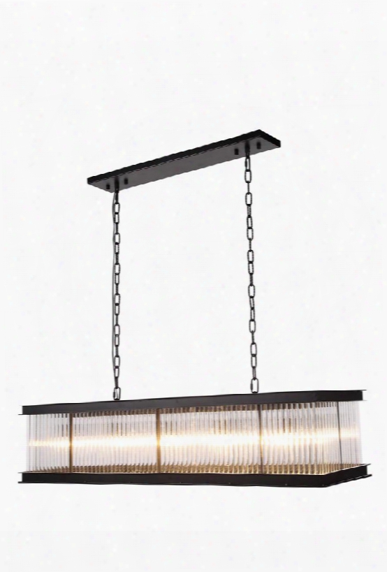 1218g50mb 1218 Royale Collection Pendant Lamp L: 40in W: 14in H: 11in Lt: 10 Mocha Brown