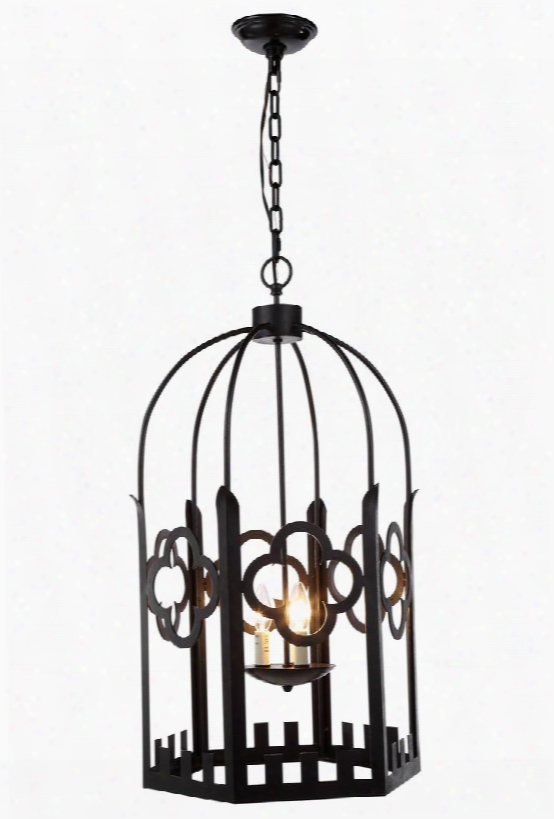 1440d23vb 1440 Chalice Collection Pendant Lamp D: 23inn H: 41.5in Lt: 4 Vintage Bronze