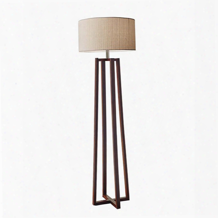 1504-15 Quinn Floor Lamp Walnut