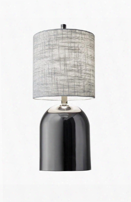 1506-01 Divine Table Lamp Black Nickel