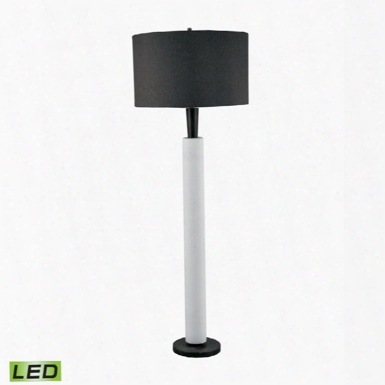 281-led Modern Wood And White Bisque Ceramic Led Floor Lamp Modern Forest