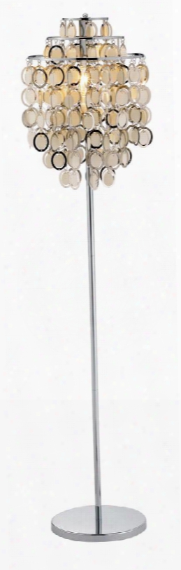 3637-22 Shimmy Floor Lamp Chrome