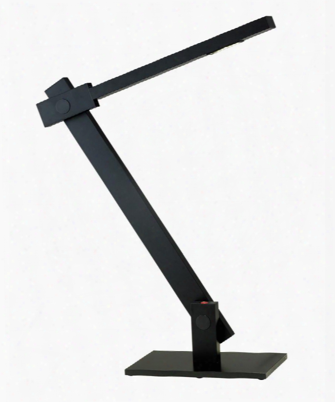 3653-01 Reach Led Desk Lamp Black