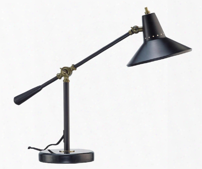 3681-01 Nelson Desk Lamp Black