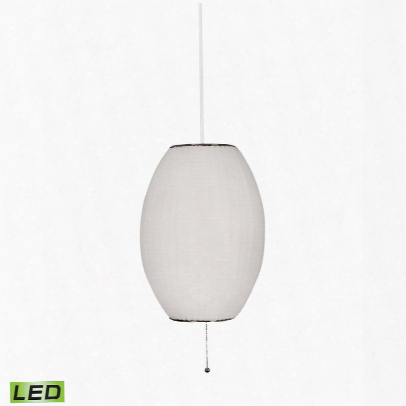 401-led Cigar Led Pendant In White