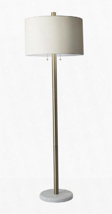 4059-21 Avenue Floor Lamp Antique Brass