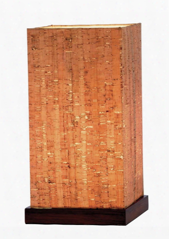 4083-15 Sedona Table Lantern Walnut Wood