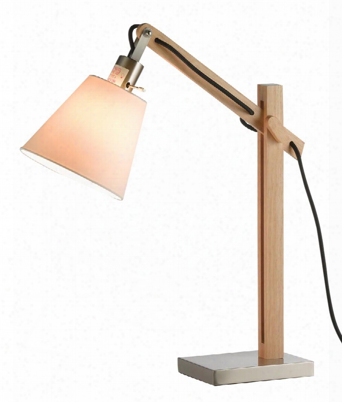 4088-12 Walden Table Lamp Natural Wood