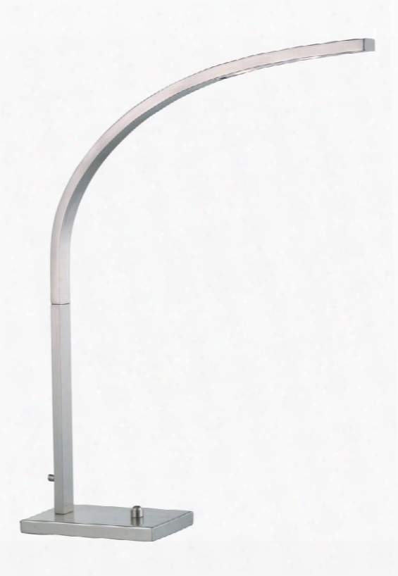 4234-22 Sonic Led Desk Lamp Brushed Steel