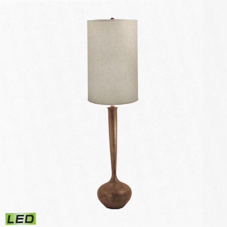 444-led Wooden Tulip Led Floor Lamp Woodtone