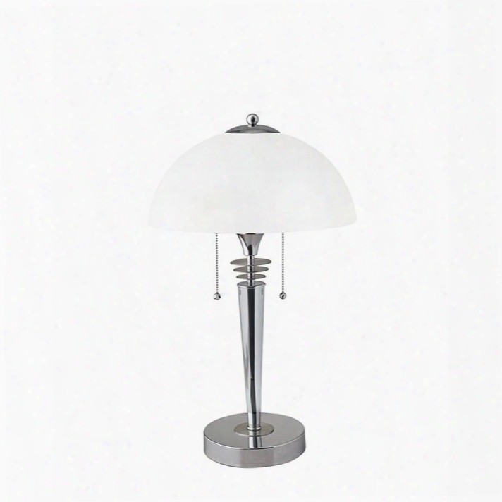 5119-22 Metropolis Table Lamp Chrome