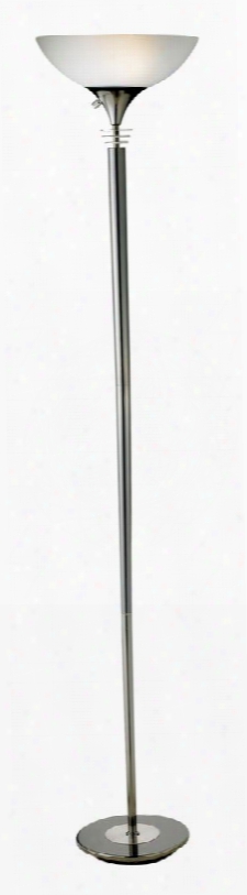 5120-01 Metropolis Floor Lamp Black Nickel