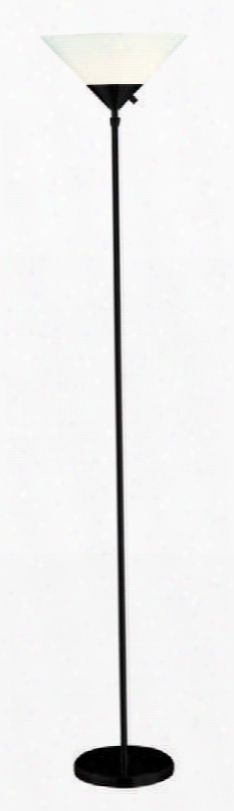 7501-01 Pisces Floor Lamp Black