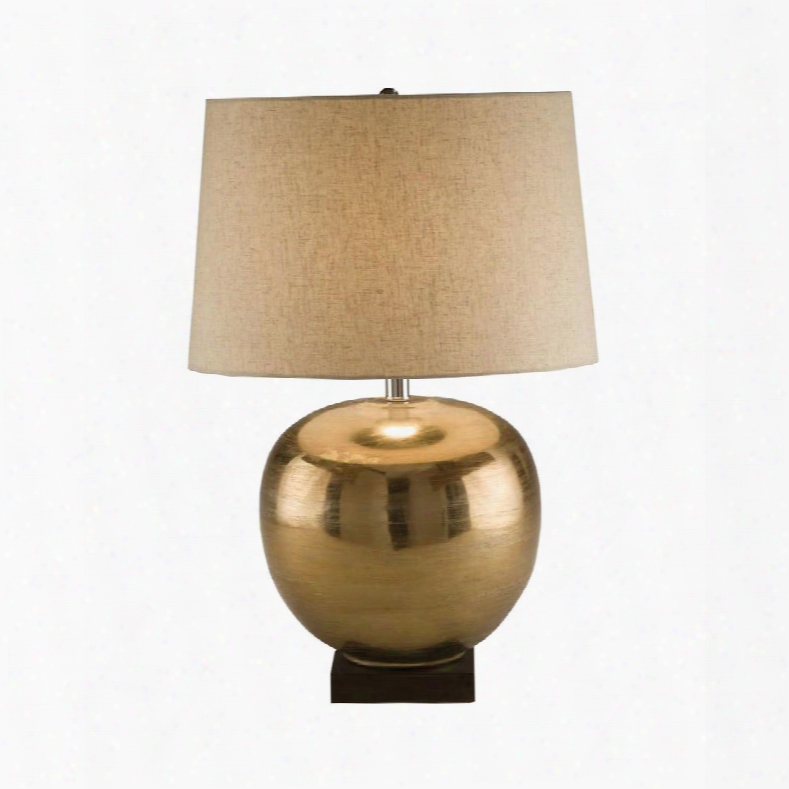 8000 Brass Ball Table Lamp Brass