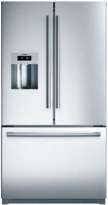 B26ft80sns 36" 800 Series French Door Refrigerator With 25.9 Cu. Ft. Capacity Vitafresh Multiairflow Led Lighting And Ice Maker: Stainless