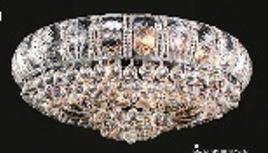 Corona Collection Sp81079f-34c 34" Wide Chandelier In Chrome