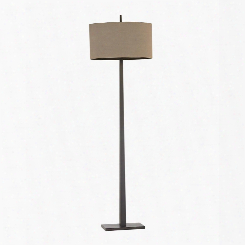 D2915 Wheatstone 1 Light Floor Lamp In Bronze