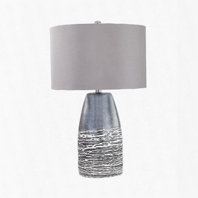 D2916 Kennebunkport 1 Light Table Lamp Iin Horizon Grey