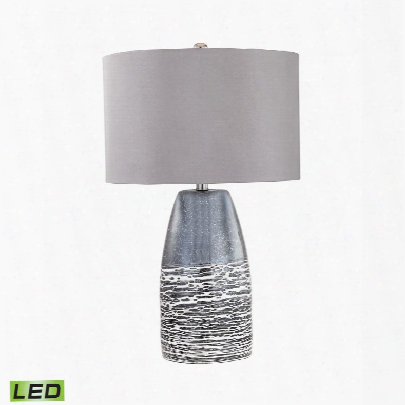 D2916-led Kennebunkport 1 Light Led Table Lamp In Horizon Grey