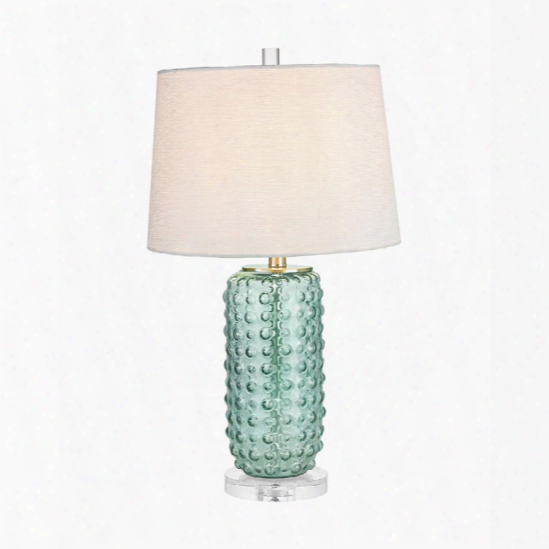 D2924 Caicos 1 Light Table Lamp In Green