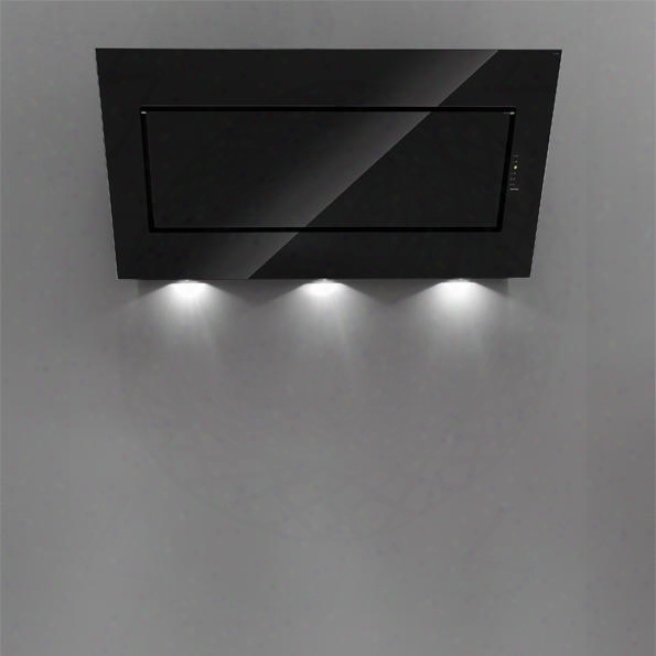 Fdqbk36w5gs 36" Design Collection Quasar Wall Mount Range Hood With 500 Cfm Halogen Lighting Perimeter Aspiration System And Touch Controls In Stainless