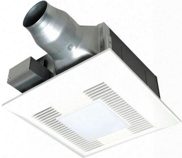 F-08-11vfl5 Energy Star Whisperfit Ez Ventilation Fan With Pick-a-flow Speed Technology 80 Or 110 Cfm Flex-z Fast And Cfl Lighting