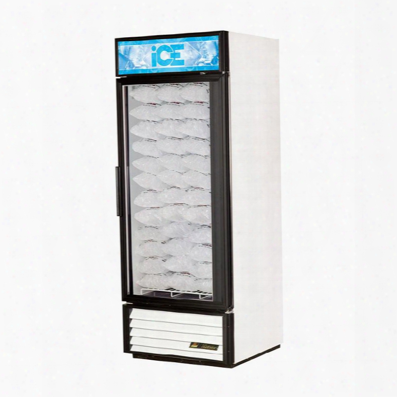 Gdim-26nt-ld Swing-door Ice Merchandiser With 26 Cu. Ft. Capacity Led Lighting And Thermal Insulated Glass Doors No Tank Freezer In