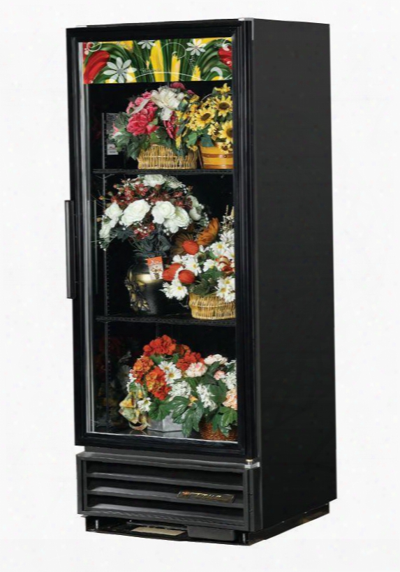 Gdm-12fc-ld. Swing-door Floral Case With 12 Cu. Ft. Capacity Led Lighting And Thermal Insulated Glass Doors In