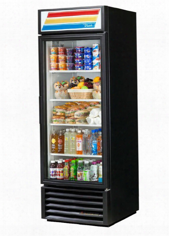 Gdm-23-hc-ld Refrigerator Merchandiser With 23 Cu. Ft. Capacity Hydro Carbon Refrigerant Led Lighting And Thermal Insulated Glass Swing-door In