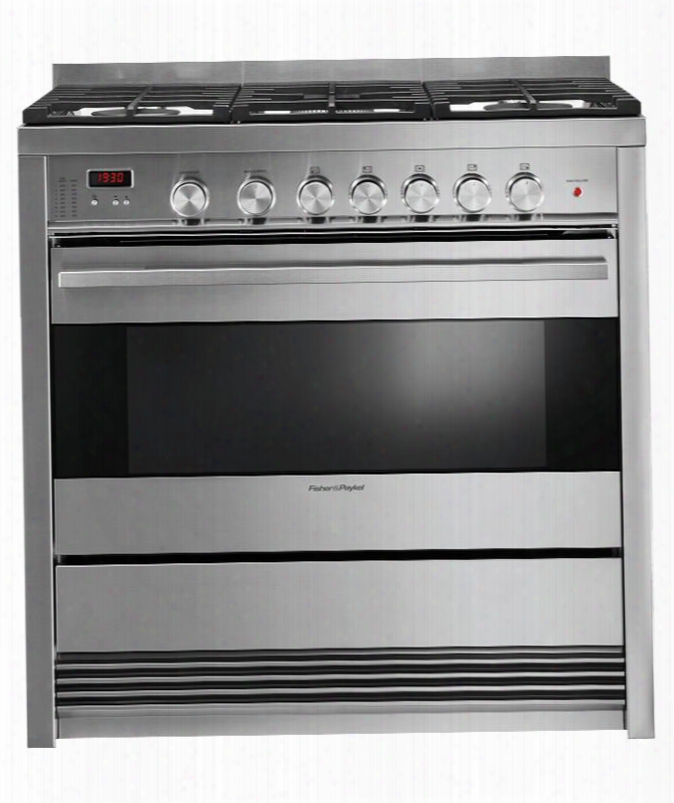 Or36sdbmx1 36" Freestanding Gas Range With 3.6 Cu. Ft. Oven Capacity 5 Sealed Burners Cooltouch Door Electronic Ignition 4 Cooking Modes Convection Bake