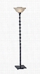 1521-01 Stratton Tall Floor Lamp Painted Black