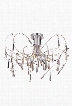 3203F22C/RC 3203 Galactic Collection Ceiling Lamp D: 22 H: 14 Lt: 5 Chrome Finish (Royal Cut