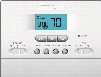 TT-P-411 PTAC 5-2 day Programmable Heat/Cool Thermostat with backlighting F/ C 1-Stage Heat/1-Stage