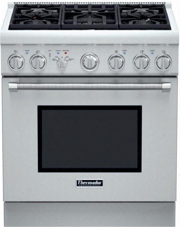 Prg305ph 30" Pro Harmony Professional Series Star-k Certified Gas Range With 5 Sealed Burners 4.4 Cu. Ft. Convection Oven Extralow Simmer Burners 3 Racks