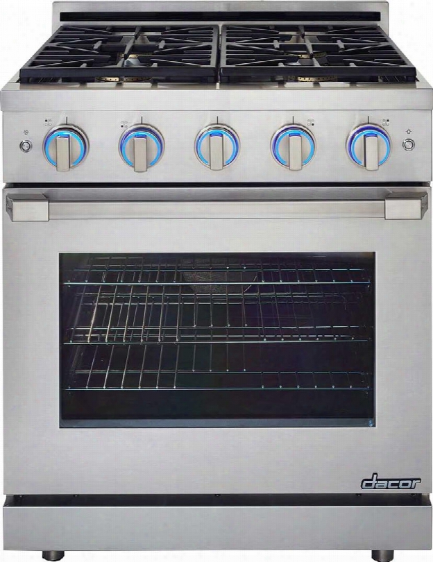 Rnrp30gsngh 30" Renaissance Series Slide-in Gas Range With 4 Sealed Simmersear Burners 5.2 Cu. Ft. Capacity 63000 Total Btu Illumina Oven And Burner