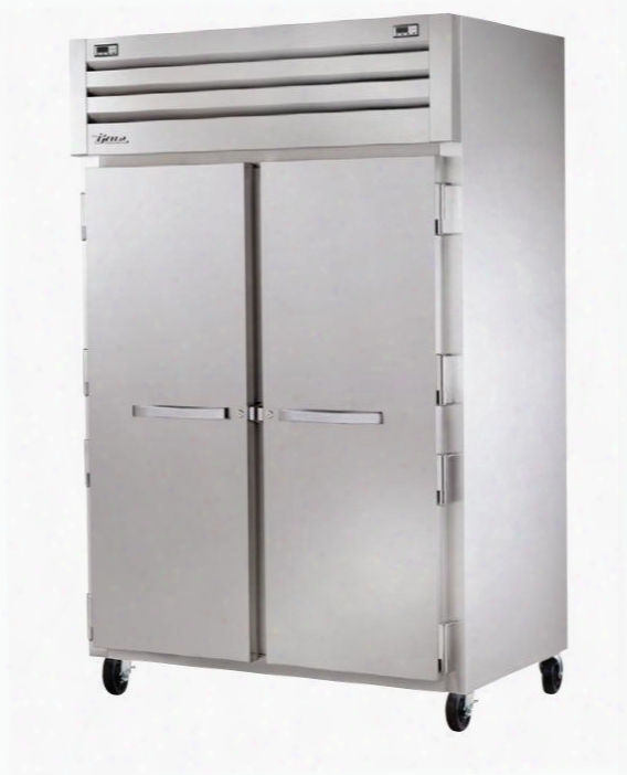 Sta2dt-2s Spec Series Two-section Reach-in Refrigerator And Freezer W Ith Dual Temperature Led Lighting And Solid