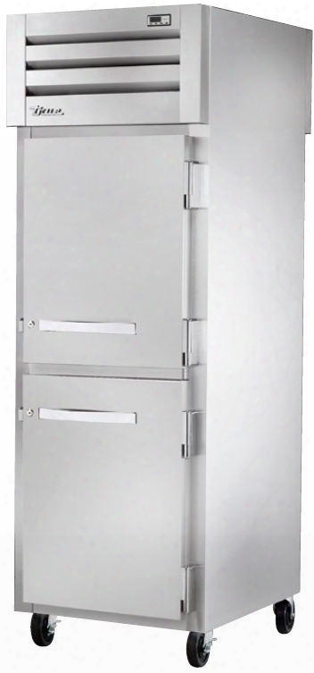 Stg1rpt-2hs-1s-hc Spec Series Pass-thru Refrigerator With 31 Cu. Ft. Capscity R290 Hydrocarbon Refrigerant Led Lighting And Solid Half Front And Solid Rear