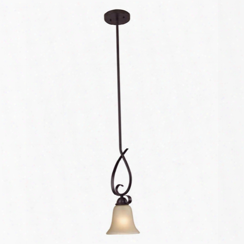 1001ps/10 Brighton 1 Light Mini Pendant In Oil Rubbed