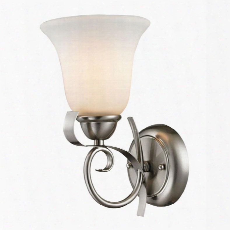 1001ws/20 Brigh Ton 1 Light Wall Sconce In Brushed