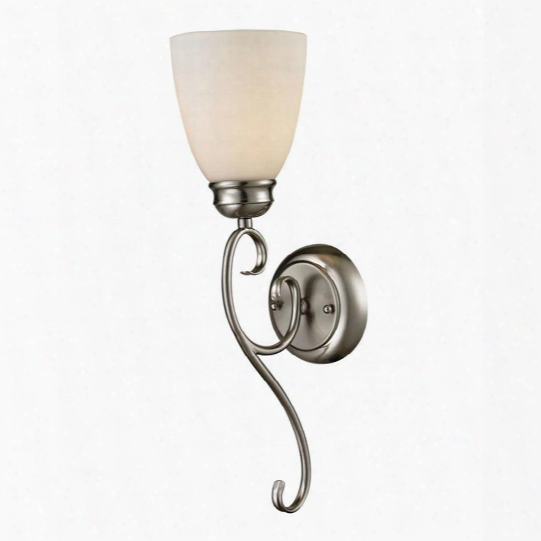 1101ws/20 Chatham 1 Light Sconce In Brushed