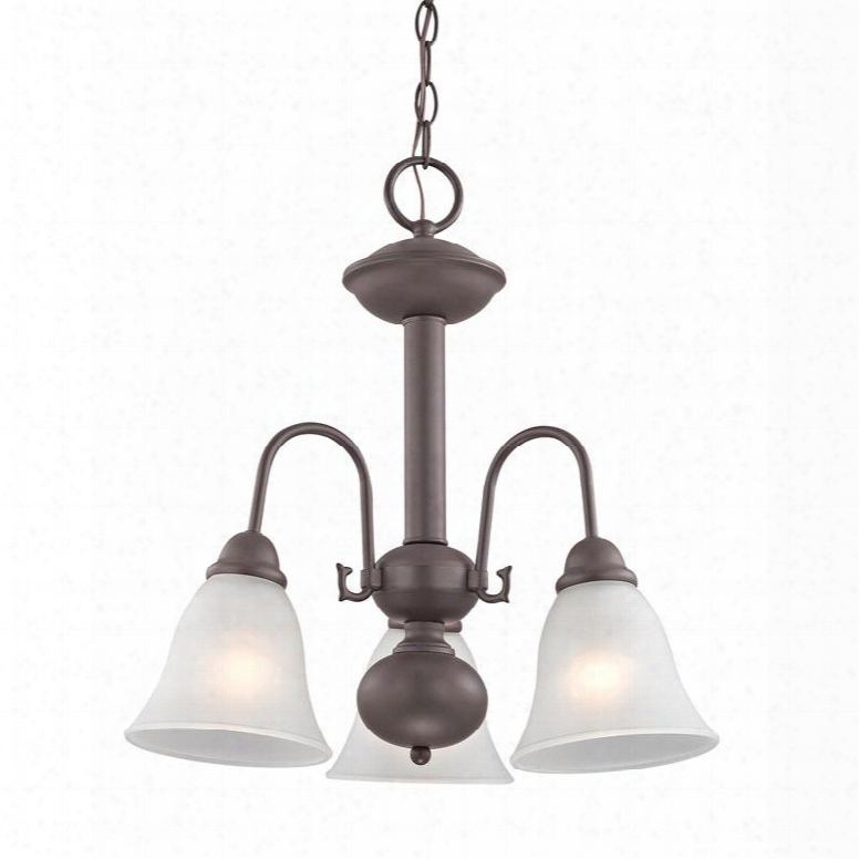 1903ch/10 Bellingham 3 Light Chandelier In Oil Rubbed