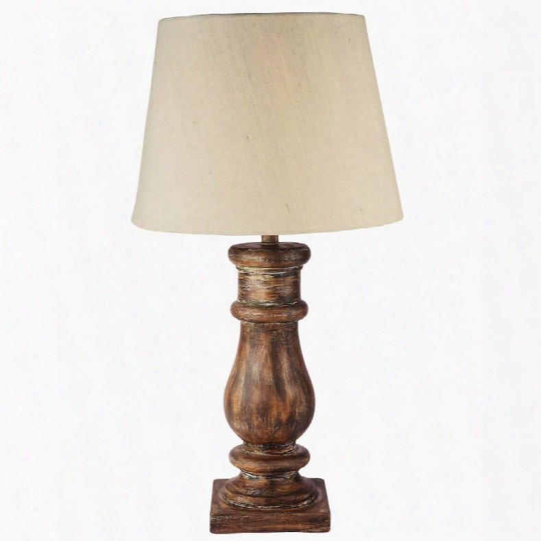 32431atw Tango Table Lamp In Antique Walnut