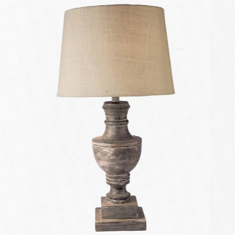 32432dgry Admiral Table Lamp In Distressed Gray