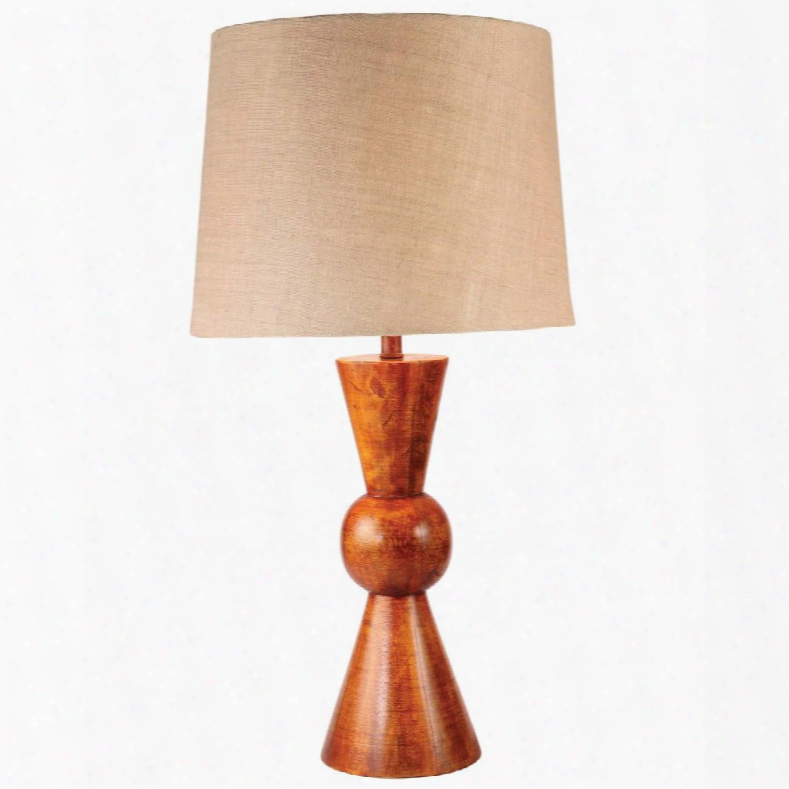 32443tk Rica Table Lamp In Teak