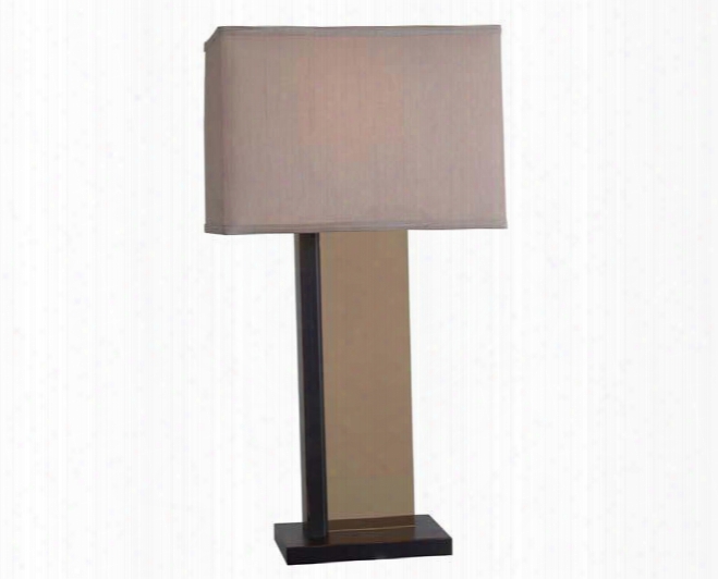 32494orb Skyline Table Lamp In Oil Rubbe Dbronze