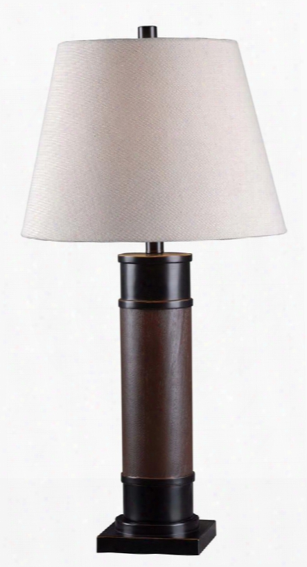 32543orb Collar Table Lamp In Oil Rubbed Bronze